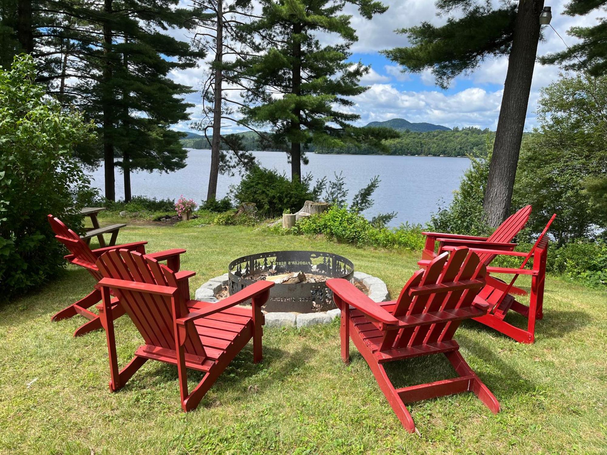 Paddler'S Rest Lakeside Cabins And Motel Long Lake Exteriér fotografie